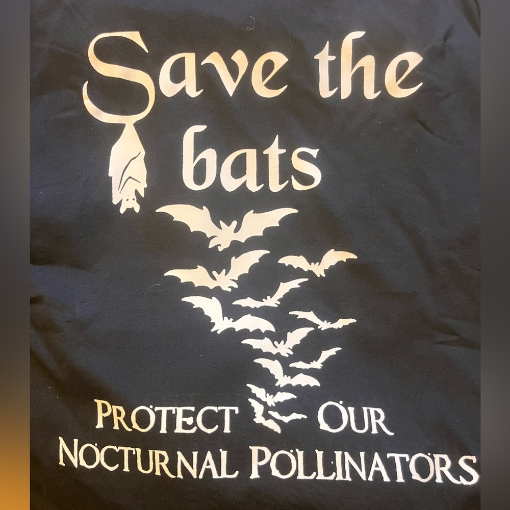 Black 'Save the Bats' Graphic T-Shirt - Picture 4 of 4